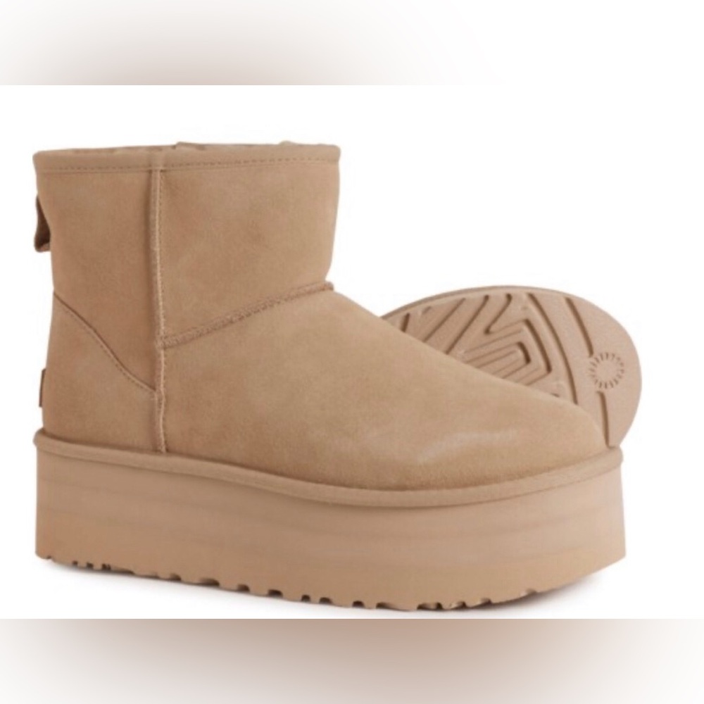 UGG Mustard Seed Classic Mini Platform Boot
